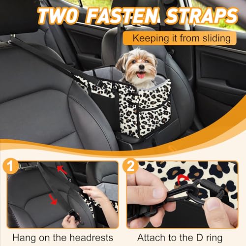 Portable Dog Car Seat for Small Dogs