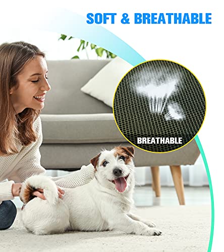 10 in 1 Dog Pet Grooming Hammock Harness with Nail Clippers (M/Under 36 lb / Khaki Green)