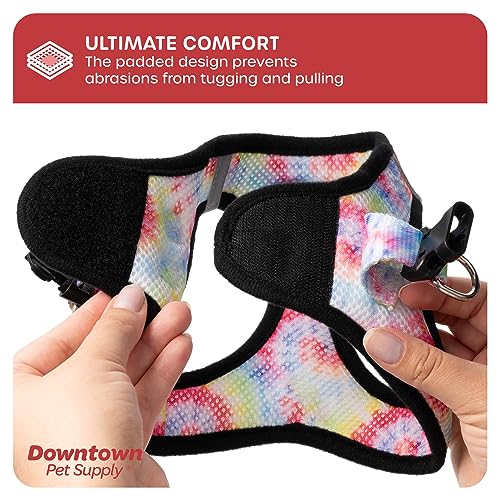 Step in Dog Harness (Large / Tie Dye Traditional)