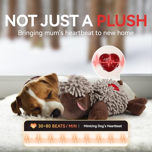 Heartbeat Dog Toy for Sleep Aid