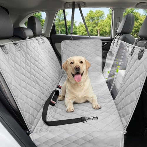 Dog Car Seat Cover (Gray / XL- (60*64 ))