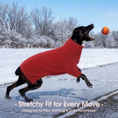 XXXL Dog Sweater (Red / XXX-Large)