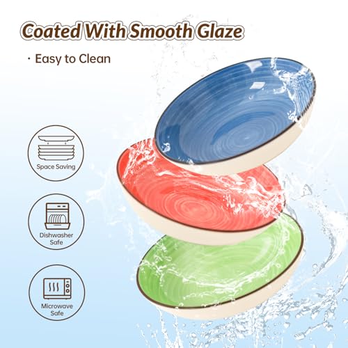 Colorful Ceramic Cat Bowls Set (color 1)