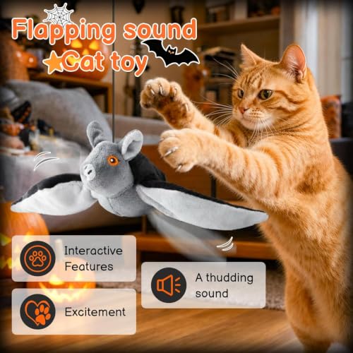 Flying Bat Toy for Dogs & Cats