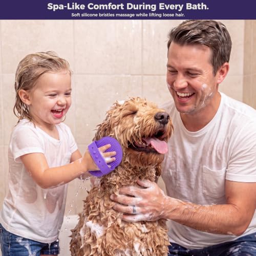 5PCS Dog Grooming Kit with Long Pin Slicker Brush for Dogs