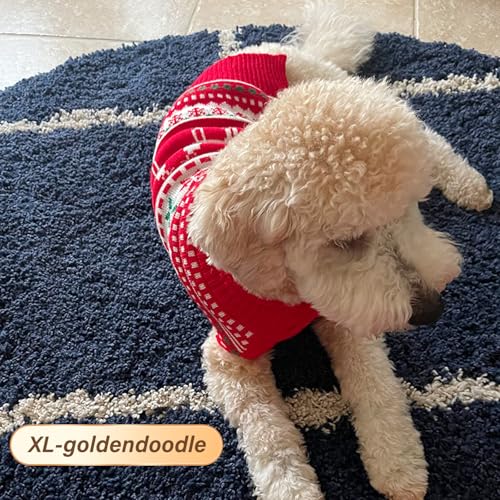 Dog Ugly Christmas Sweater for Small Medium Dog (X-Large (19-27lbs) / 1# Christmas)
