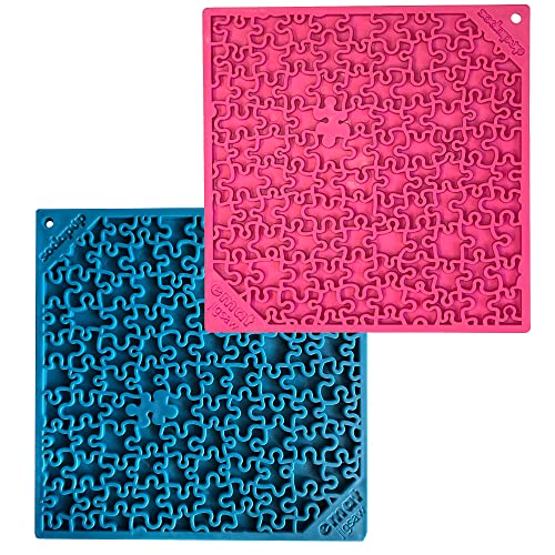 Pink & Blue Jigsaw eMat Bundle (Pink & Blue Jigsaw / Large)