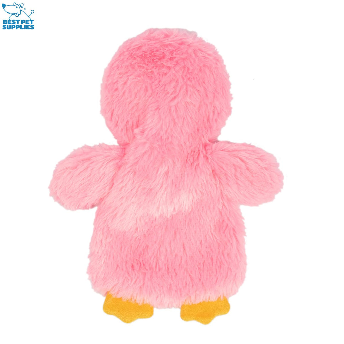 Interactive Squeaky Dog Toy (Crinkle Chicken (Pink) / Large)