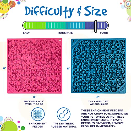 Pink & Blue Jigsaw eMat Bundle (Pink & Blue Jigsaw / Large)