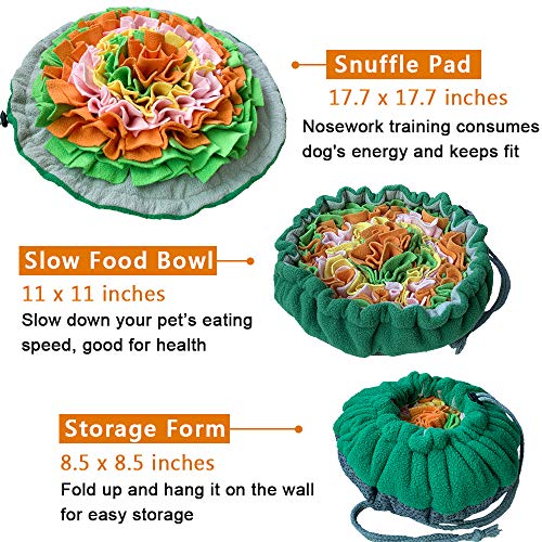Snuffle Mat for Dogs (Medium 17.7")