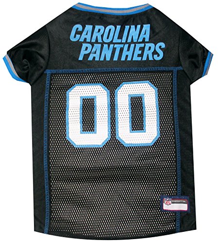 NFL CAR-4006-SM CAROLINA PANTHERS DOG Jersey, Small (Carolina Panthers / Small)