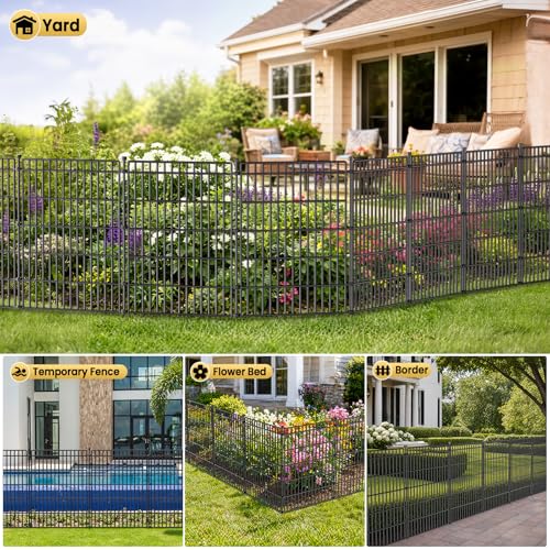 No Dig Garden Fence (44 in(H) X 23.6 ft(L))