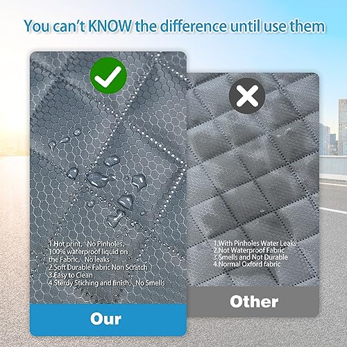 Grey Dog Car Seat Cover for Back Seat X (Gray / ISOFIX X-Large)