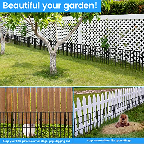10 Pack Animal Barrier Fences (10 ft (L) × 16 in (H), 10 Pack)