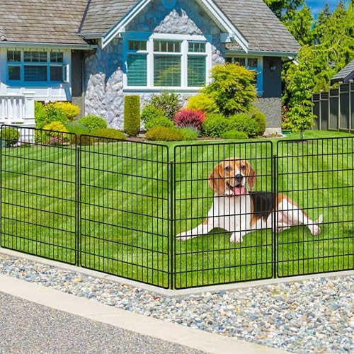 10 Panels Dog Fence Outdoor for Yard (36in(H))