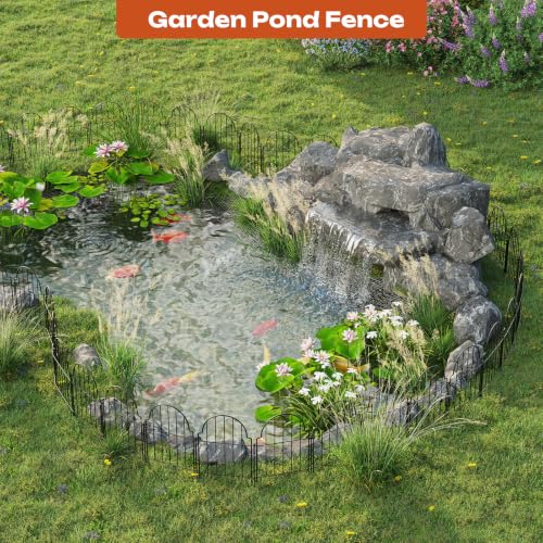 Decorative Garden Fence (17"H)