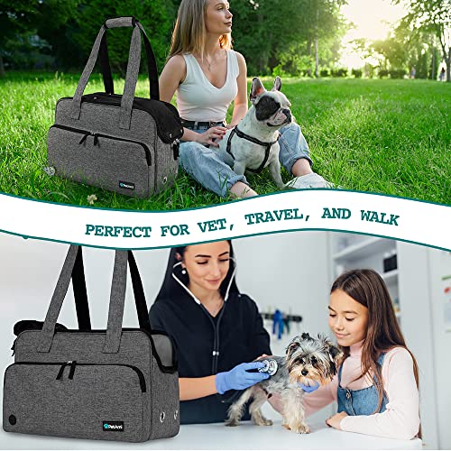 Small Dog Purse Carrier (Heather Charcoal)