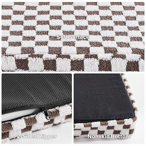 Dog Bed for Medium Dogs (M (30x20) / Coffee)