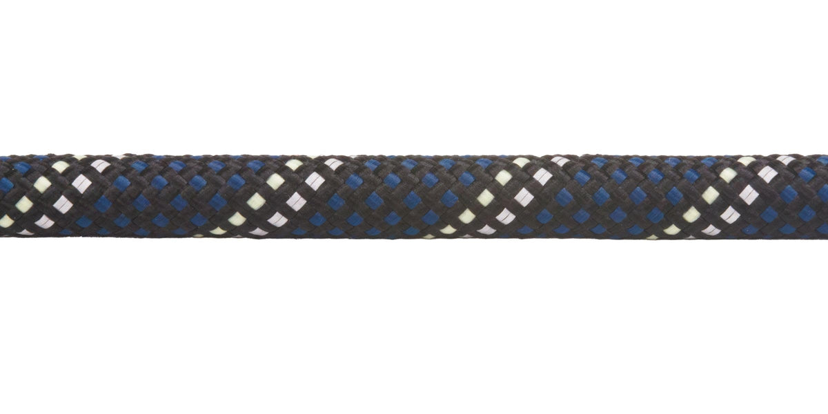 Knot-a-Long Dog Leash, 30-inch Short Rope Lead, Obsidian Black (Obsidian Black / One Size)