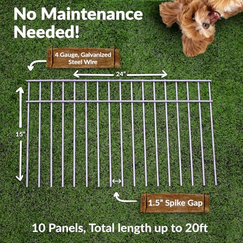 Original Animal Barrier Garden Fence (10 Count)