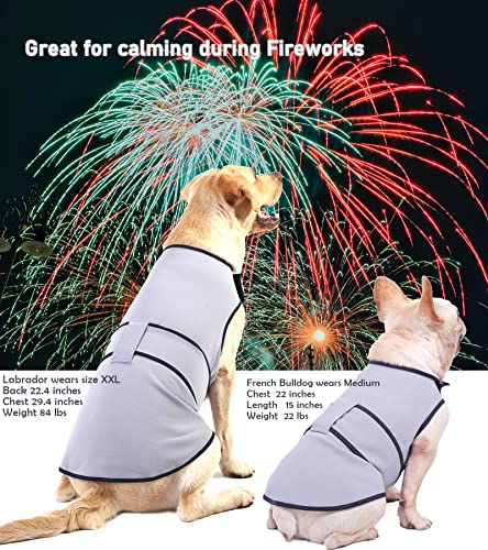 Dog Anxiety Jacket (Sky Blue / XX-Large)
