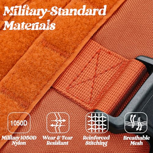 Tactical Dog Harness for Large (Orange / Large)
