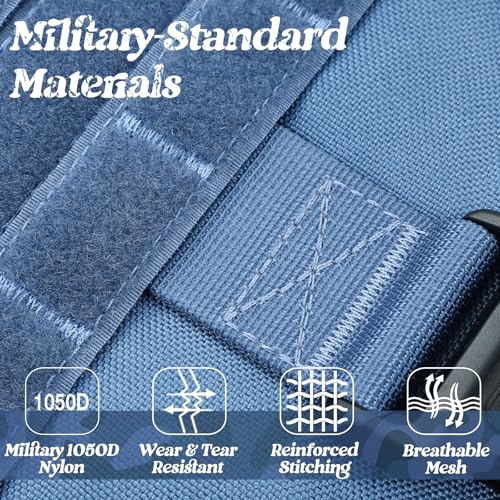 Tactical Dog Harness for Medium (Blue / Medium)