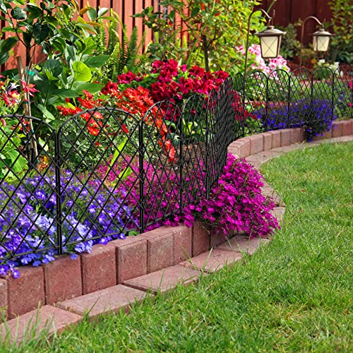 10 Pack Decorative Garden Fence (10ft x 24in)