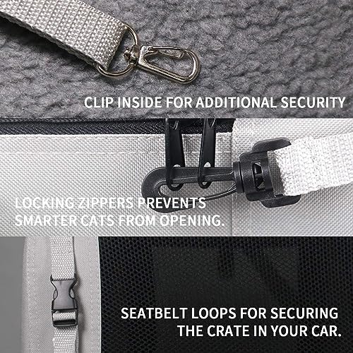 Extra Large Cat Carrier Soft Sided (Khaki)
