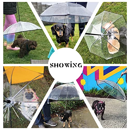 Clear Dog Umbrella for Small Dogs (Classic (Chain))