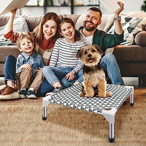 Elevated Outdoor Dog Bed for Small Pets (4 sided Small)