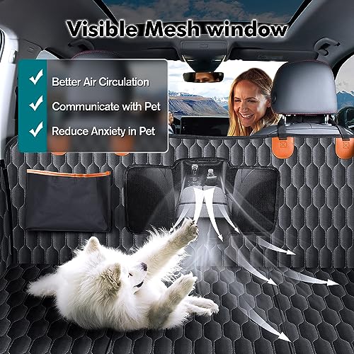 XL Back Seat Extender for Dogs (Black / XL Full Size Truck / Full Size SUV)