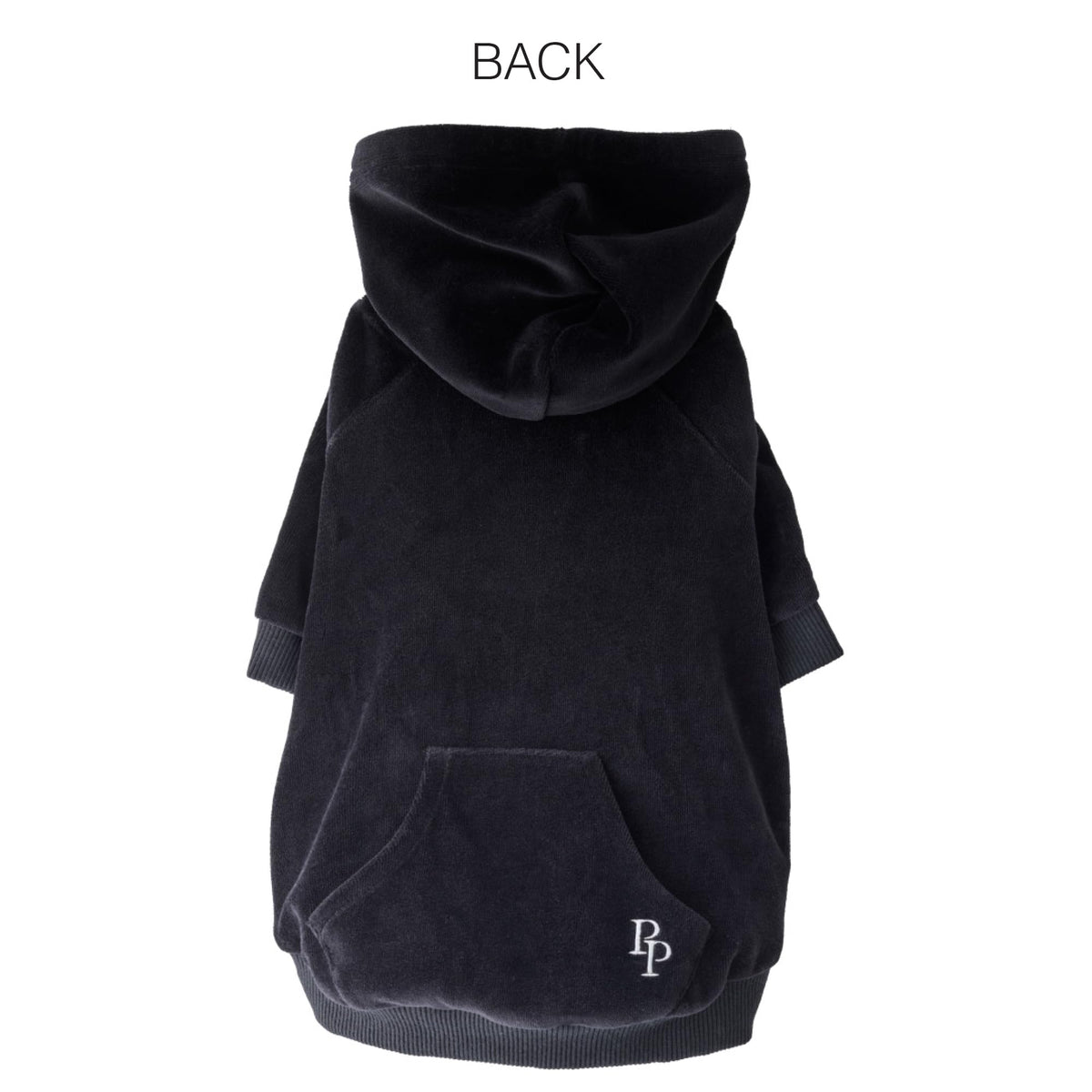 Cooper II Dog Hoodie (Black / Medium (20-45 lbs))