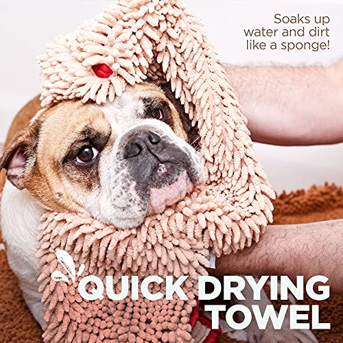 Soggy Doggy Super Shammy Absorbent Dog Towel (Beige)