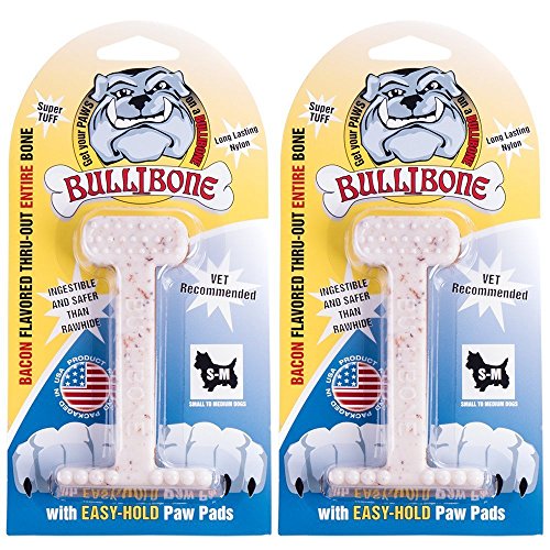 Nylon Dog Chew Toy for Aggressive Chewers (Small - 2 Pack)