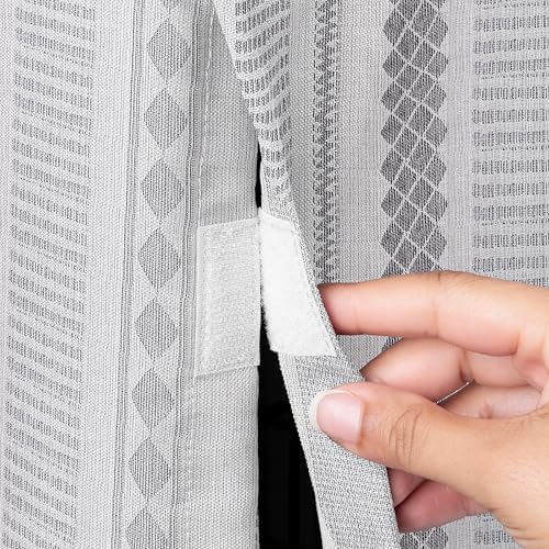 36in. Medium Dog Crate Cover (Grey Jacquard / 36.0"L x 23.5"W x 24.0"H)