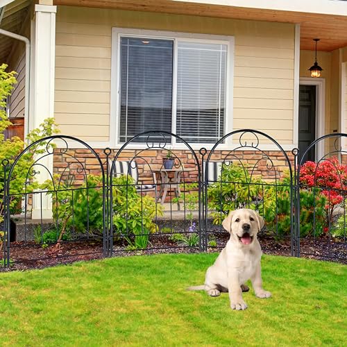 Decorative Garden Fence 17in (21" High,11ft)