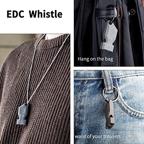 Titanium Emergency Whistle (EDC-1pc)