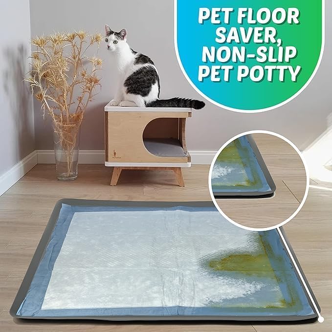 Dog Pee Pad Holder (2 Pack / Gray)
