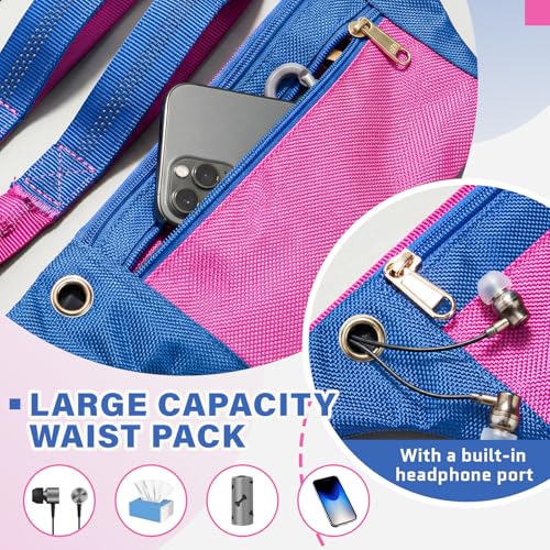 Hands Free Dog Leash with Pouch for Walking and Running (Navy)