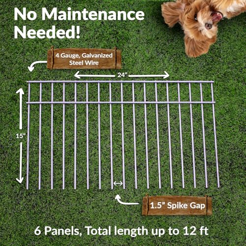 Original Animal Barrier Garden Fence (6 Count)