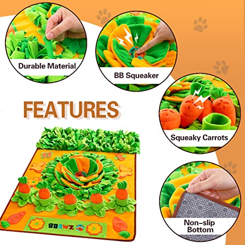 Snuffle Mat for Large Dogs (40''x27.5'')