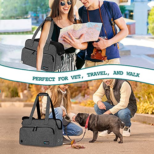 Small Dog Purse Carrier (Heather Charcoal)