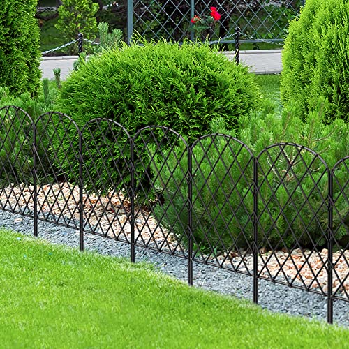 25 Pack Decorative Garden Fence (27ft x 24in)