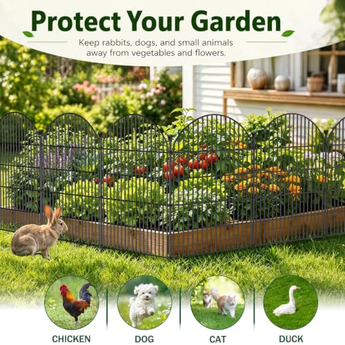 No Dig Garden Fence Panels (24in(H) x 24ft(L))