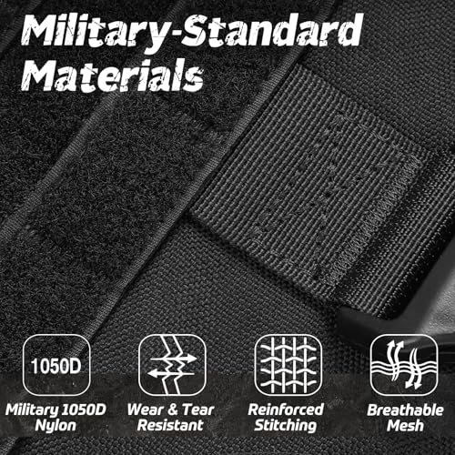 Tactical Dog Harness for Small (Black / Small)