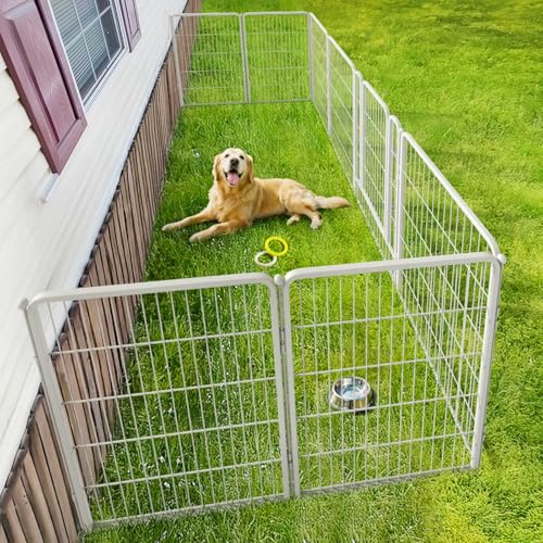 Rollick Dog Playpen (White / 40"H)