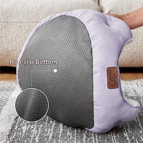 Dog Beds for Small Dogs (20"L x 19"W x 6"Th / Azure Lilac)