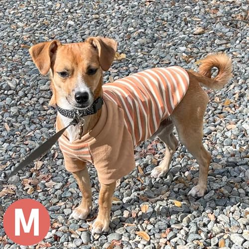 2Pack Dog Sweater with Sleeves Fleece Shirt for Small Dogs (Medium (8.5-13lbs) / 11# Khaki)