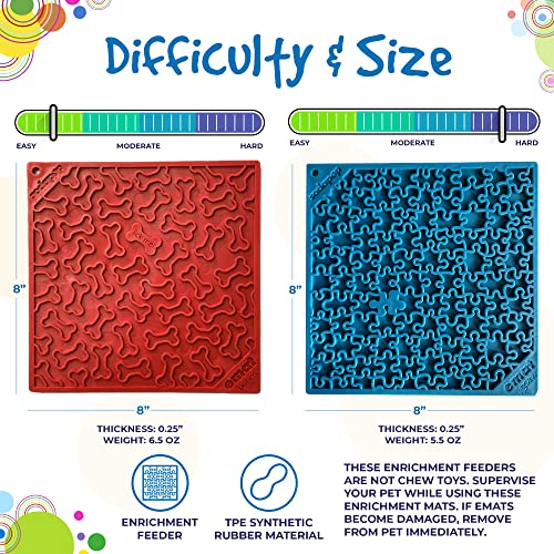 Red Bones & Blue Jigsaw eMat Bundle (Red Bones & Blue Jigsaw / Large)